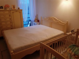 Łóżko "BELLO" Wanilia