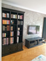 Biblioteczka "BLACK WOOD"