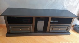 Biblioteczka "BLACK WOOD"